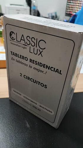 Tablero Residencial De 2 Circuitos 