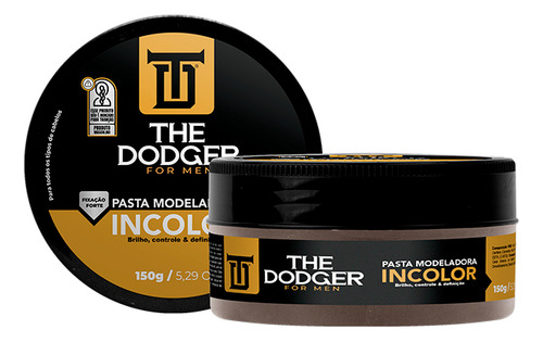 Pasta Modeladora Capilar Incolor The Dodger 150g