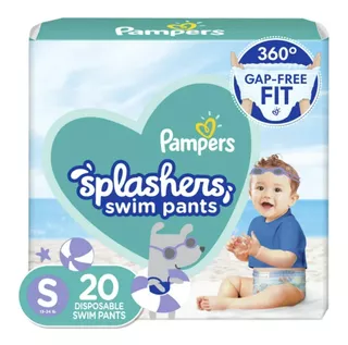 Pañales P/ Alberca Pampers Splashers Talla Chi Med O Gde *sk