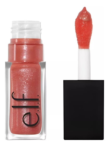 Elf Glow Reviver Super Neutral Grande Glimmer Lip Oil Caja Princess Cut