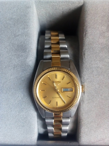 Reloj Seiko 5 Automático De Dama