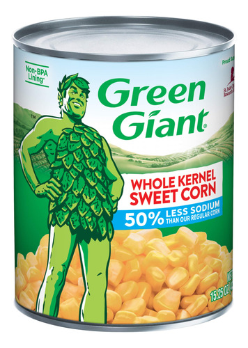 Green Giant 50% Menos De Maiz Dulce De Grano Entero De Sodio