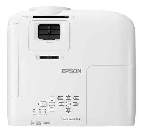 Imagen 3 de 4 de Proyector Epson Home Cinema 2150 2500lm blanco 100V/240V