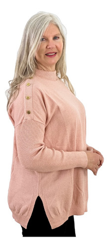 Sweater Media Polera Mujer Bremer 