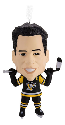 Adorno Navideño Saltarín De Sidney Crosby De Pittsbur...