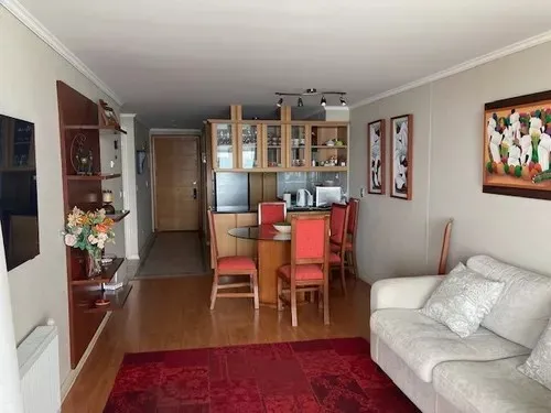 Arriendo Depto Marzo-dic 2 Dorm. Vista Al Mar Av. Borgoño