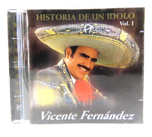 Cd 810 Vicente Fernandez -- Historia De Un Idolo Vol I