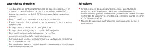 Aceites De Motor Para Vehiculos De Pasajeros 5w20