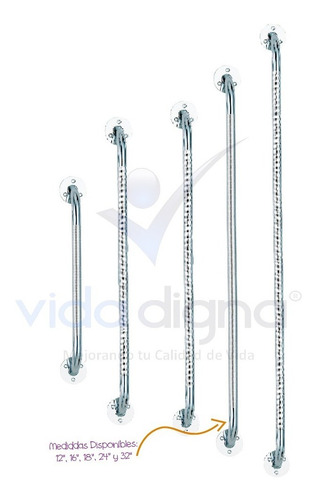 Agarradera Para Baño De 24 Pulgadas - Barra De Seguridad