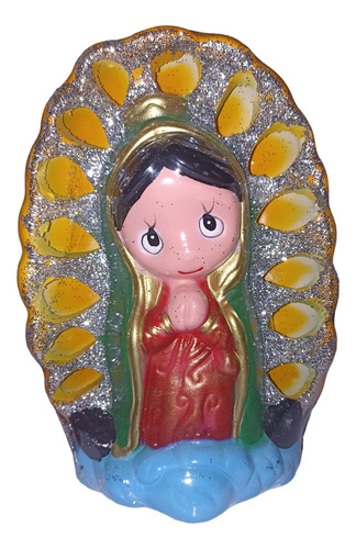 Lampara Virgencita Please Con Foco, Incluye Envío.