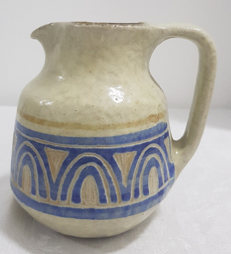 Antigua Jarra Ceramica Uruguay Rustica B5