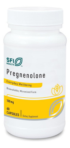 Sfi Health Pregnenolone Apoyo Balance Hormonal 60 Caps Sabor Sin Sabor