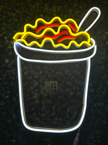 Letrero Led Neon Esquites Elotes Maiz Vasolote Antojitos