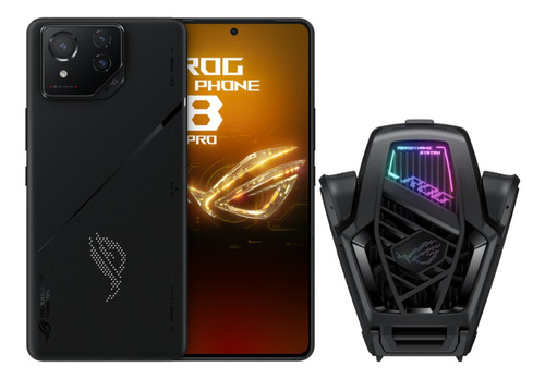 Asus Rog Phone 8 Pro 24gb Ram 1024gb(1tb) Smartphone Snapdragon 8 Gen 3 Teléfono 5g Dual Sim 165 Hz Celular Con Gatillos Aeroactive Cooler X Nfc Ip68