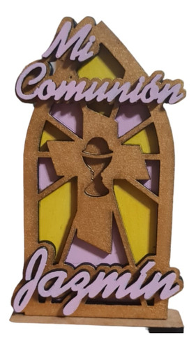 Souvenirs En Mdf 3mm, Comunión, Confirmación, Bautismo Etc