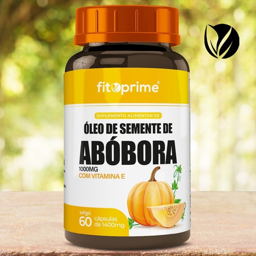 Imagem 2 de 3 de 2 Potes Óleo De Semente De Abóbora 1000mg + Vitamina E 60cps
