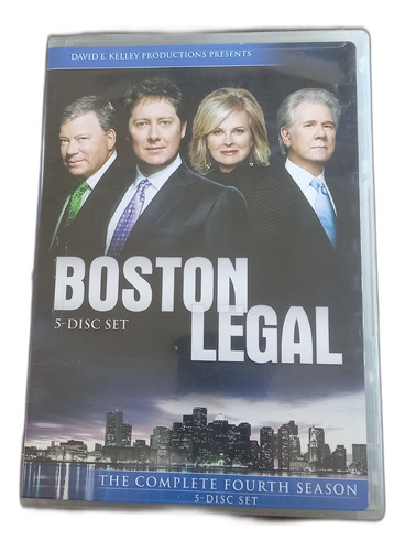 Serie Boston Legal Justicia Cieg 4ta Temporada Completa 2004