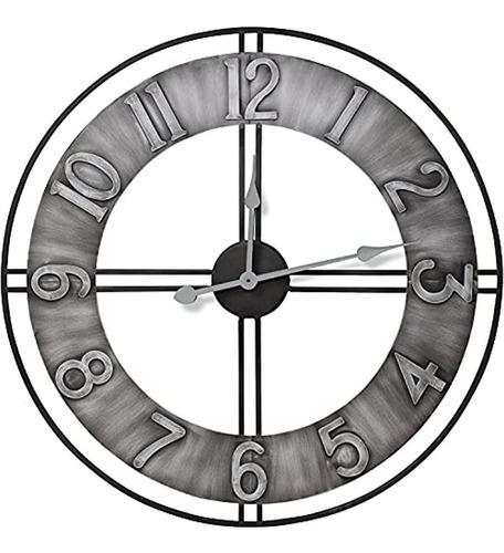 Reloj De Pared Grande Sorbus, Decorativo De 24  Para Cocina,