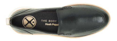Mocasin Hush Puppies Advance Loafer Bold Black Para Dama