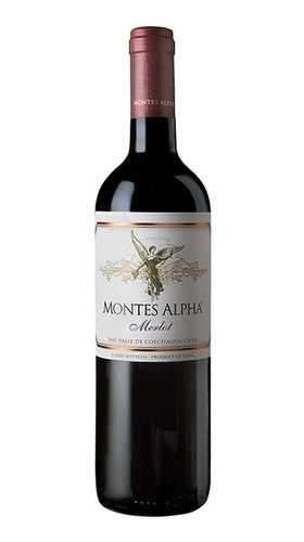 Vino Montes Alpha Merlot Tinto 750 Ml Oferta Fullescabio