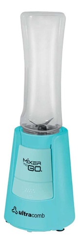 Licuadora Portátil Ultracomb Mixer Lc-2203 600 Ml Turquesa