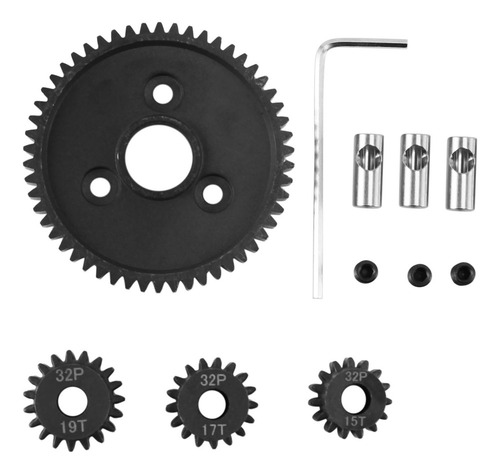 T Metal Spur Gear 54t 0.8 32p 3956 Con Piñón 15t 17t 19t