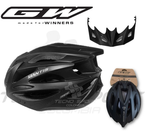 Casco Gw Ciclismo Bicicleta Montaña Ruta Patinaje Ajustable