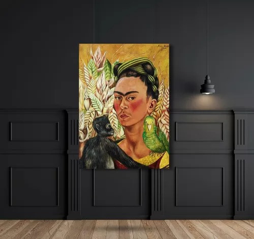 Autorretrato Frida Kahlo 60x95 Cm 