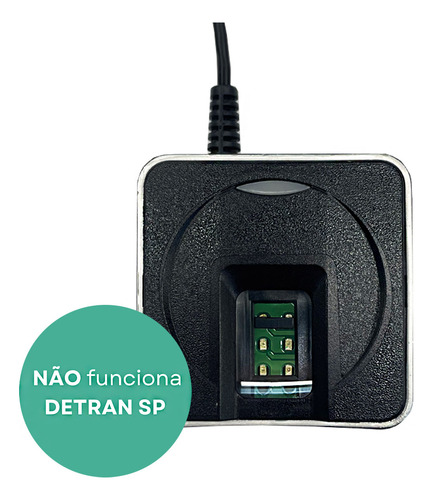 Leitor Biométrico Futronic Fs88 Com Capacidade Para 1 Registros