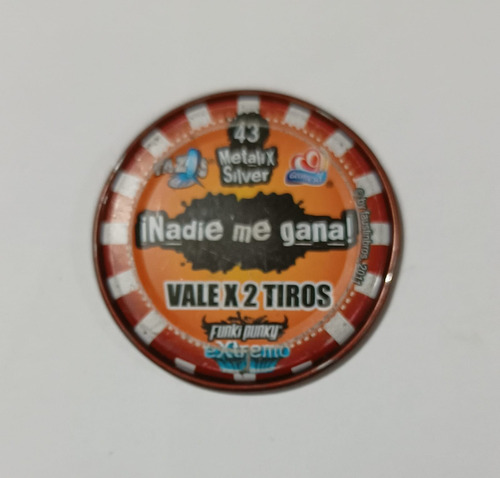 Tazo Funki Punky Extremo 43 Metalix Silver Nuts I