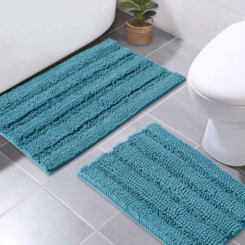 Alfombra De Baño Para Ducha (2 Unidades, 20''x32'' / 17''x24