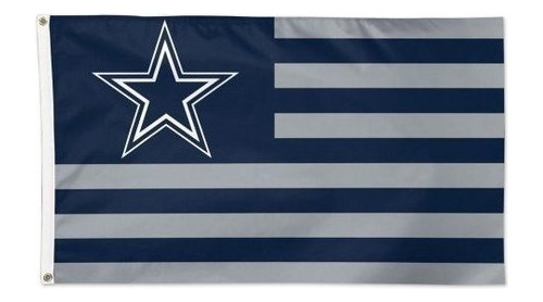 Bandera Estadounidense Dallas Cowboys Nfl De 3 Pies Por 5 Pi