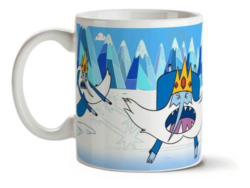 Taza Adventure Time: Ice King Hora De Aventura Cartoon