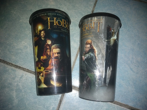 Cinemex Vasos Promocional El Señor De Los Anillos Del Hobbit
