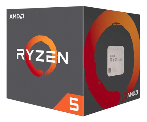 Processador gamer AMD Ryzen 5 1600 YD1600BBAEBOX  de 6 núcleos e  3.6GHz de frequência