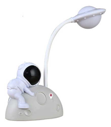 Lampara Led Nocturna Astronauta 3 Modos Recargable Para Niño