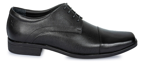 Zapato Derby Hombre Viale Homme Negro 