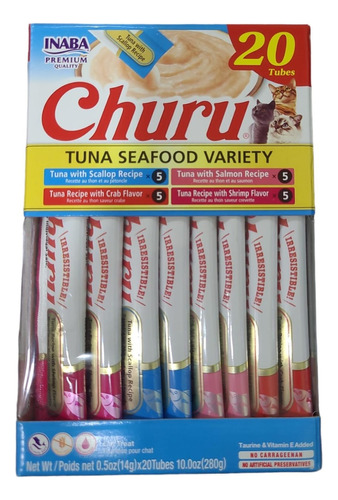 Churu Gato Tuna Variado 20und - Unidad a $3060