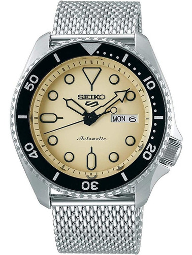 Reloj Hombre Seiko Srpd67k1 Automátic Pulso Plateado Just Wa