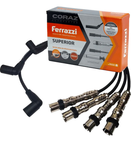 Cables De Bujia Fox Con Gas 1.6 8v Gol Trend Voyage Suran