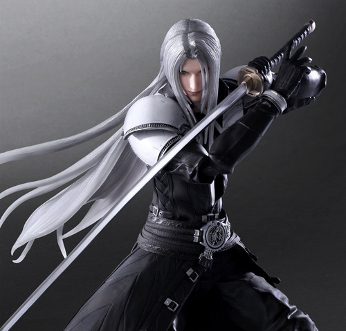 Sephiroth Play Arts Kai Final Fantasy Vii Remake (Usado)