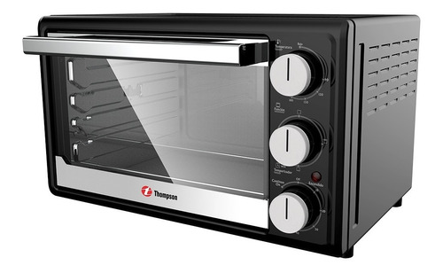 Horno de mesa eléctrico Thompson HET-23L 23L negro 220V-240V