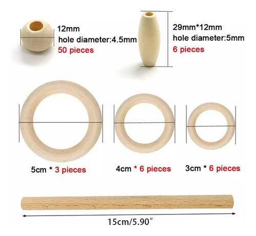 -- Kit De Hilo De Macramé | Suministro De Kit De Abalorios