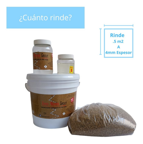 Nivelador Y Resanador De Baches Mortero Epóxico Epoxy Master