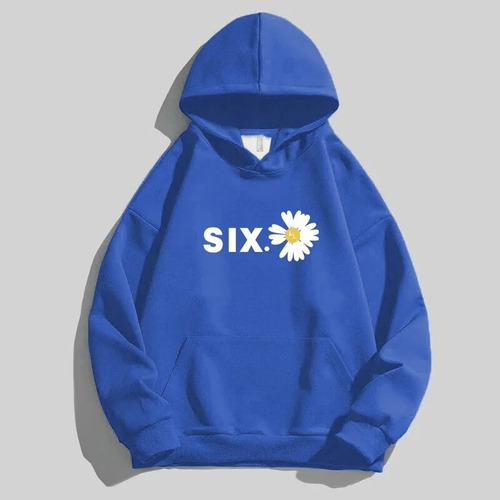 Sudadera De Algodón Con Estampado De Margaritas Para Hombre