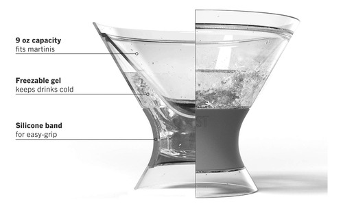Freeze - Vasos De Enfriamiento De Martini Aislamiento, ...