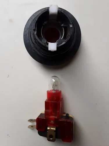 Boton Pulgador Rojo Usados (Usado)