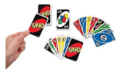 Juego De Cartas De La Familia Uno, Con 112 Cartas En Una La