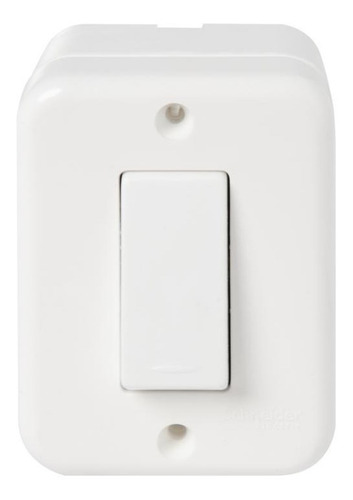Interruptor Simple (9/12) De Sobreponer 10 A Genesis