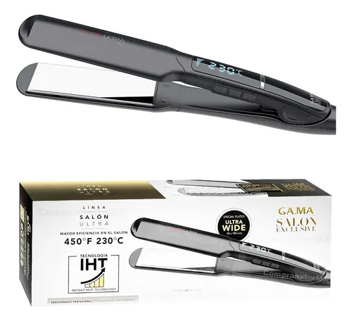 Plancha Pelo Digital Profesional Silk Chrome Salón Ultra Iht